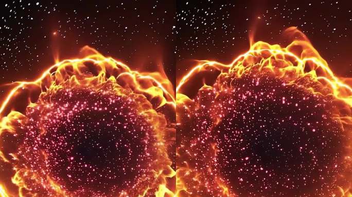 具有湍流的星空中的太阳表面火热气动力学