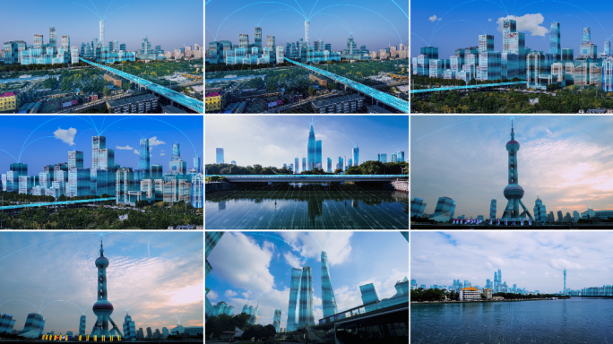 一线城市科技城市-AE模版