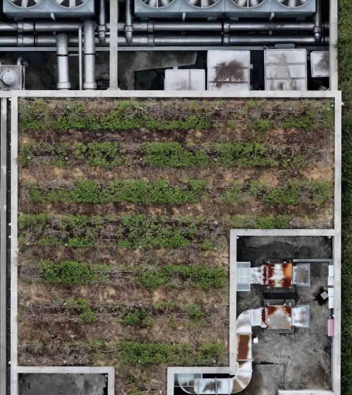 通风和空调系统的俯视图