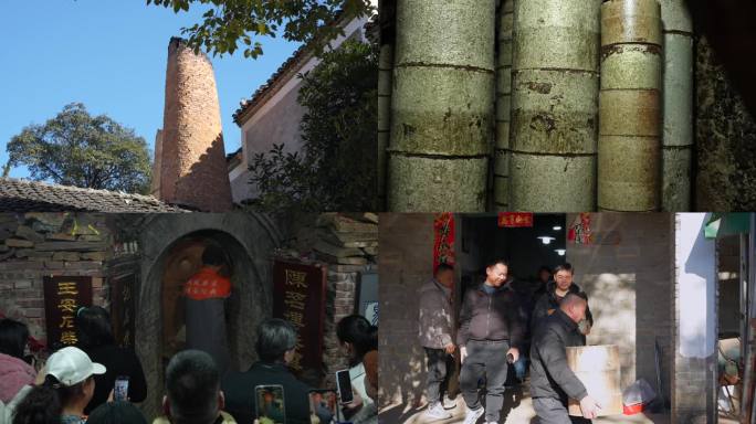 景德镇古法柴窑开窑