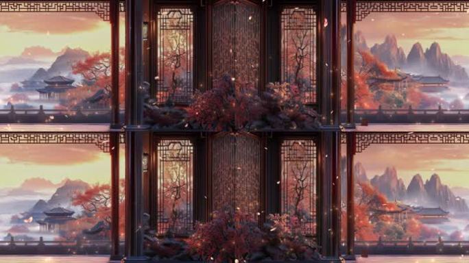 国风大气戏曲场景