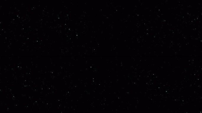 6K宽屏宇宙星空闪烁循环背景