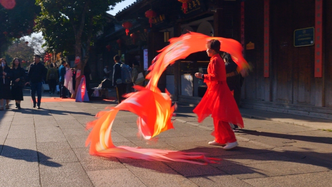 过年春节蛇年新年氛围