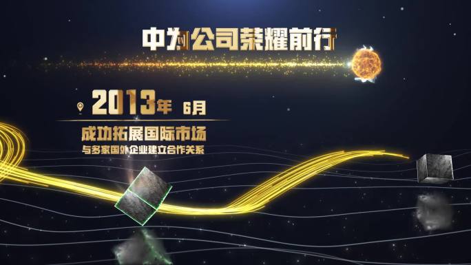 企业发展历程大事件时间线