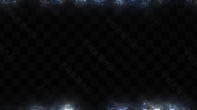 圆形冰雪粒子扩散转场-带黑白蒙版