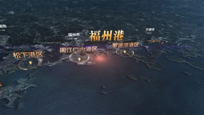 福建福州港谷歌地图