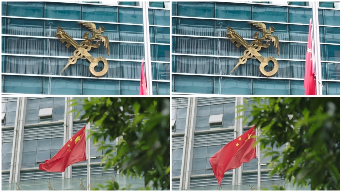 海关关徽和升旗