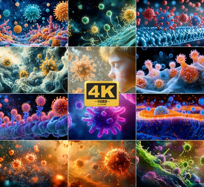 4k病毒细菌合集