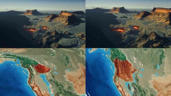 地壳运动与板块移动