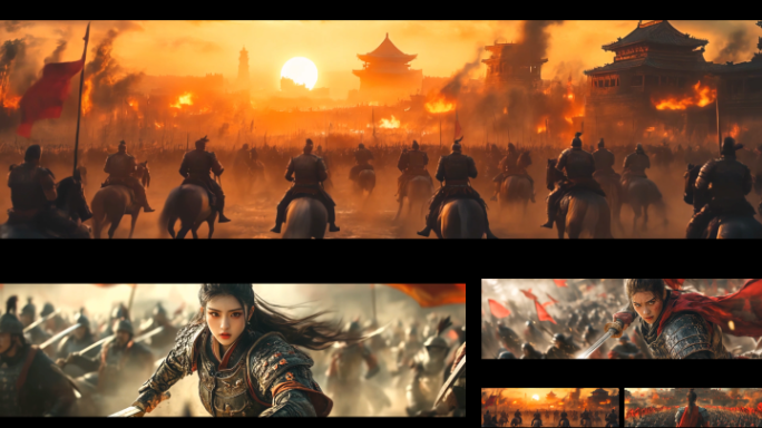 超宽屏 杨门女将 穆桂英挂帅 震撼古战场