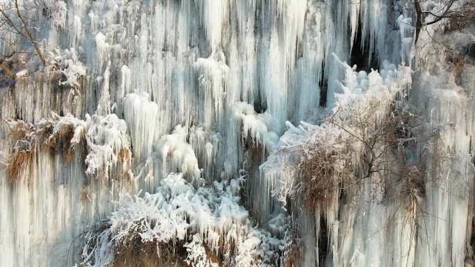 冰挂 冰雪融化  冰山 冰瀑 冰挂奇观