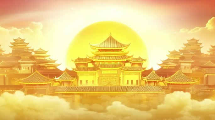 宽屏天宫云海仙境天上宫阙-3