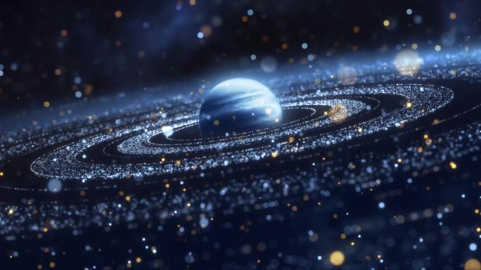 8K粒子土星环星系宇宙