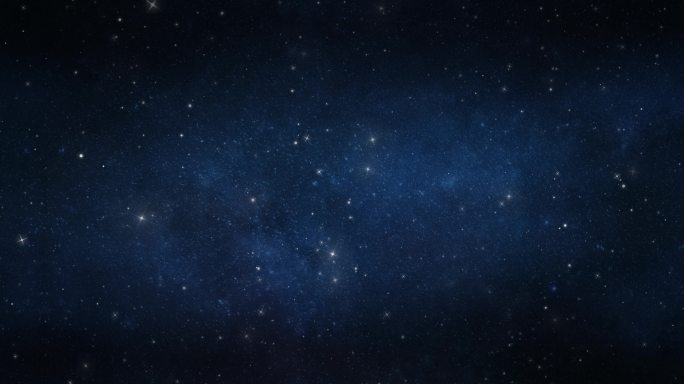 唯美星空星星闪烁