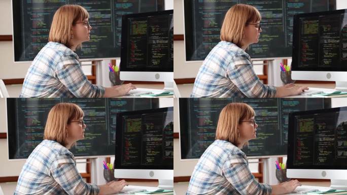 编码软件的计算机程序员