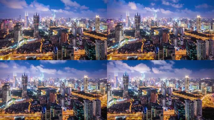 T/L WS HA PAN Modern City at Night /上海，中国