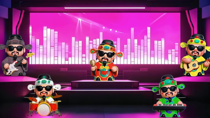 财神版apt完整版apt舞蹈背景年会搞笑