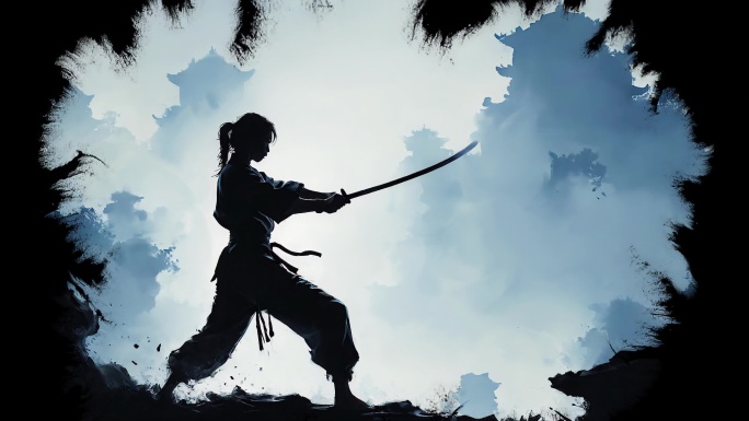 4K水墨武术武侠