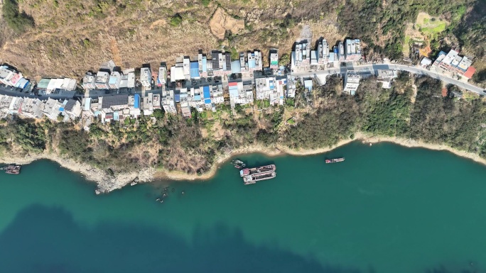 4K广西红水河风光素材