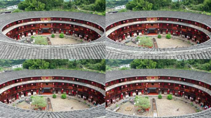 漳州南靖土楼航拍
