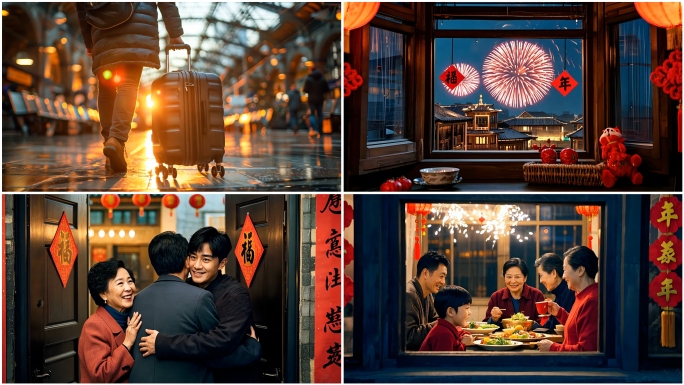 2025春运春节回家过年团圆