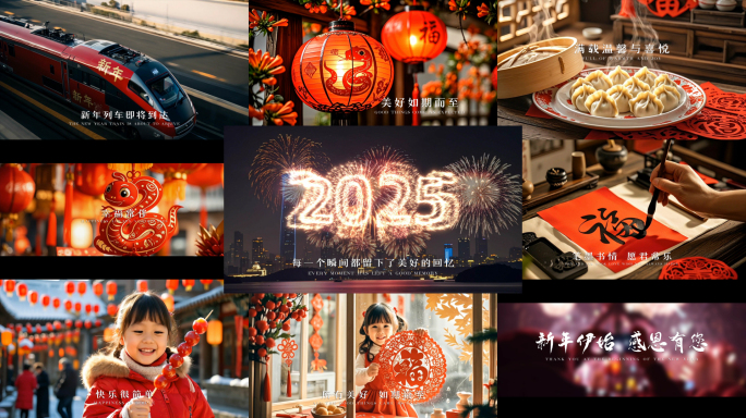 蛇年 新年片头
