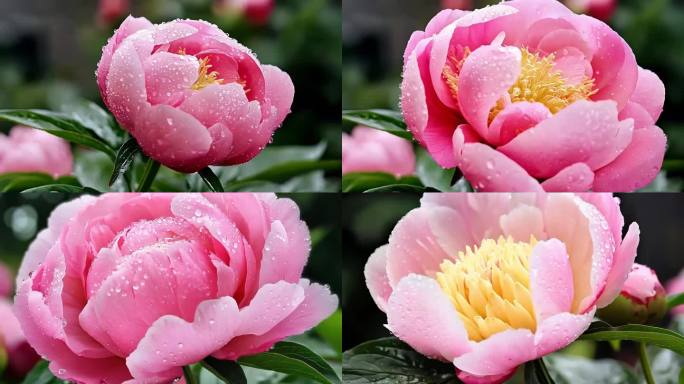牡丹花绽放