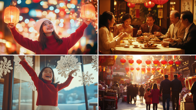 2025新年喜庆春节回家过年元旦合集