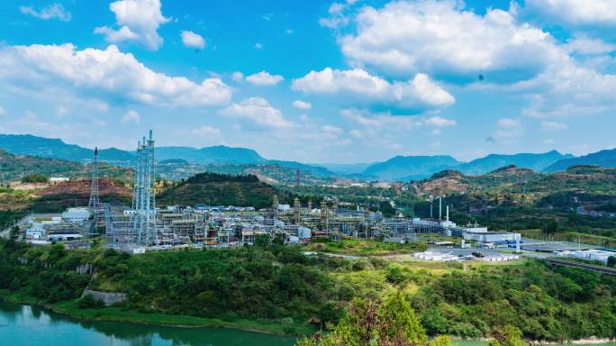 达州市南坝天然气净化厂石油能源炼油脱流厂