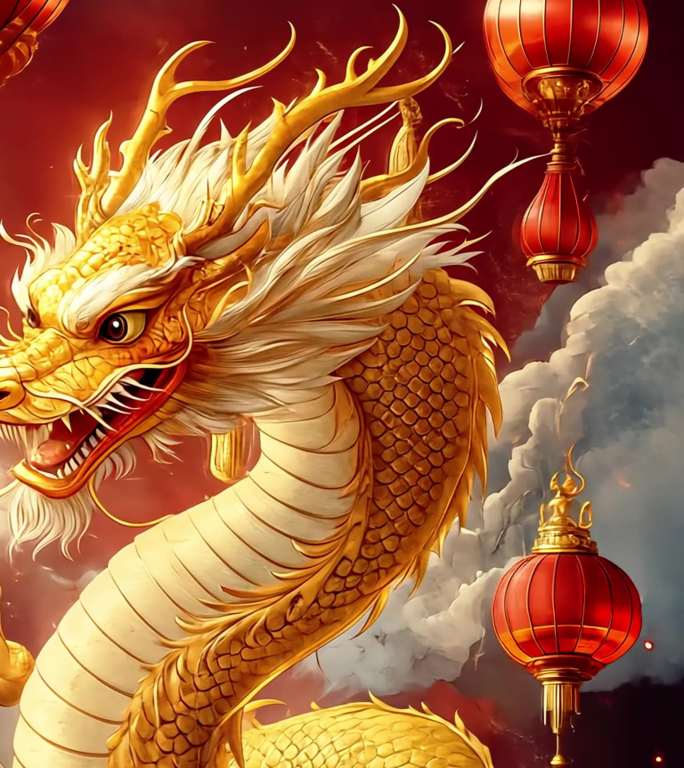 中国金龙竖版