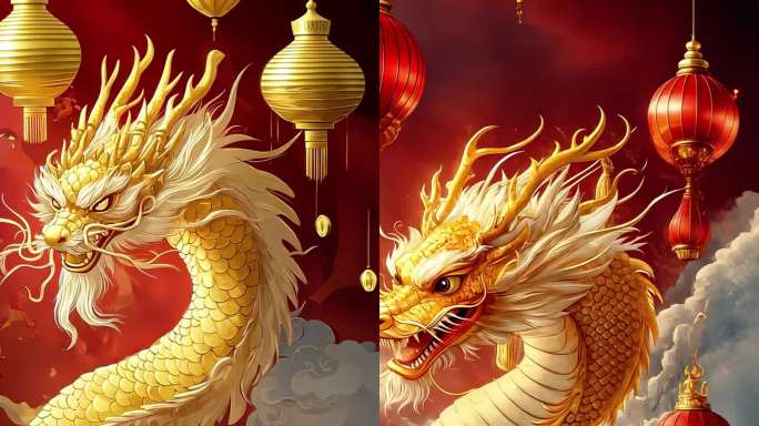 中国金龙竖版