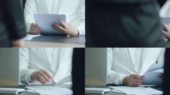 给老板看方案  紧张局促