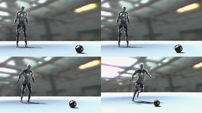 CGI WS机器人踢普天同庆球