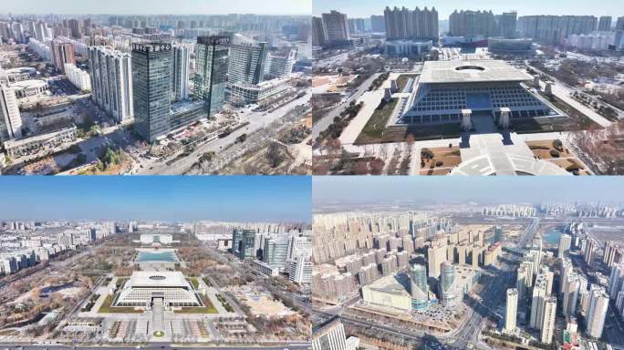 安阳市政府、安阳博物馆、图书馆、安阳地标