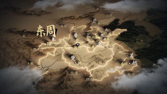 东周春秋争霸地图AE