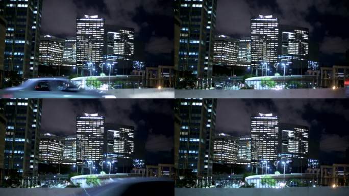 夜间建筑