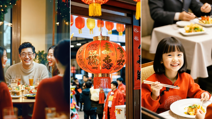 【竖屏】2025回家过年 春节团圆元宵节