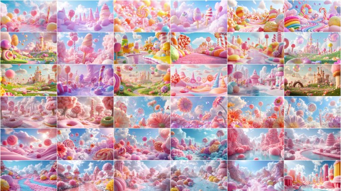 糖果世界 梦幻甜品