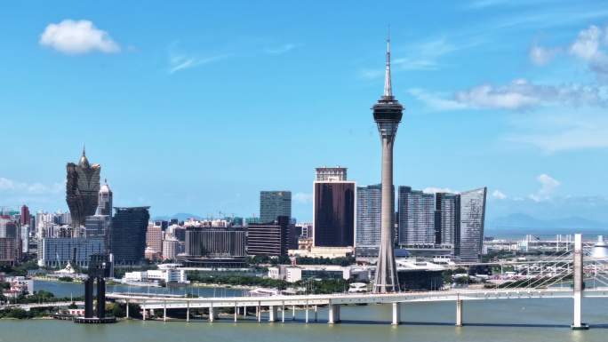 珠海 澳门 城市延时