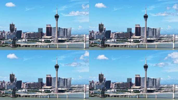 珠海 澳门 城市延时