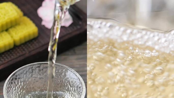 桃子水蜜桃果酒果香味竖屏