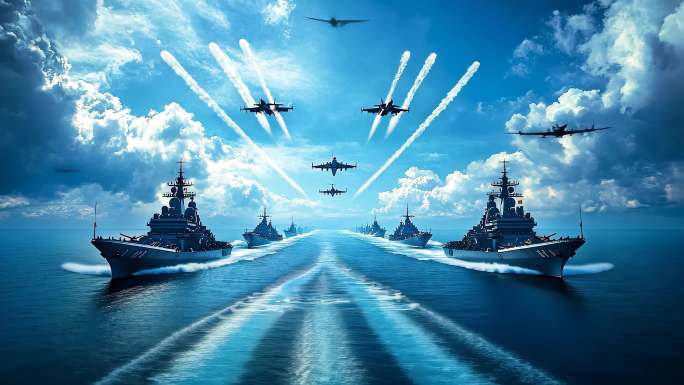 航空母舰大国重器军事强国海军战舰陆海空