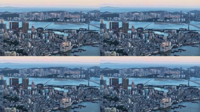 珠海 澳门 城市延时