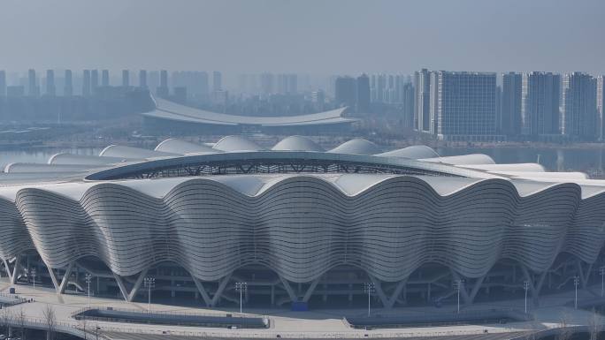 西安浐灞 长安书院 奥体中心西安市图书馆