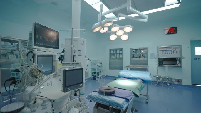4K原创实拍手术室医院手术室空镜高速拍摄