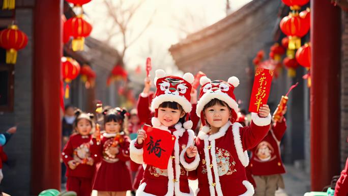 2025蛇年过年春节新年新春年味