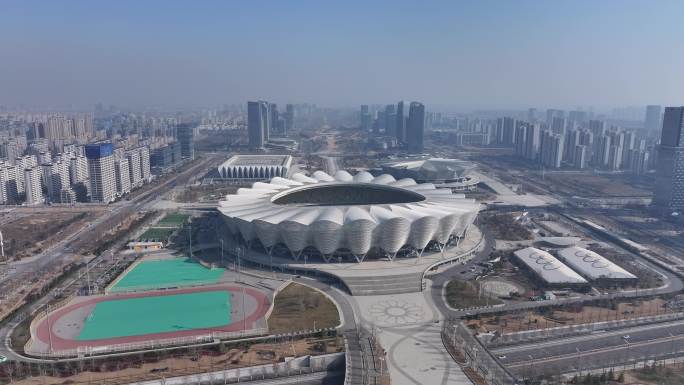 西安浐灞 长安书院 奥体中心西安市图书馆