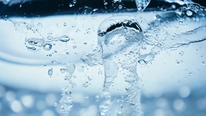水滴爆炸特效素材