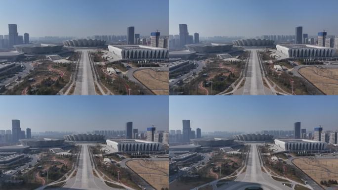 西安浐灞 长安书院 奥体中心西安市图书馆