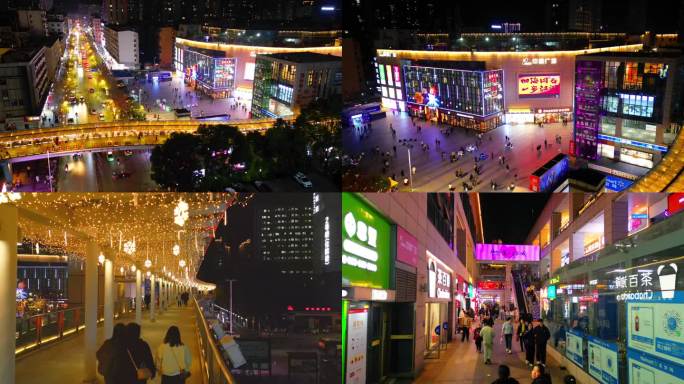 黄石摩尔城夜景动感延时